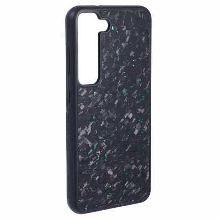 For Samsung Galaxy S23 Magnetic Case Forged Texture Aramid Fiber+TPU Anti-Slip Phone Cover