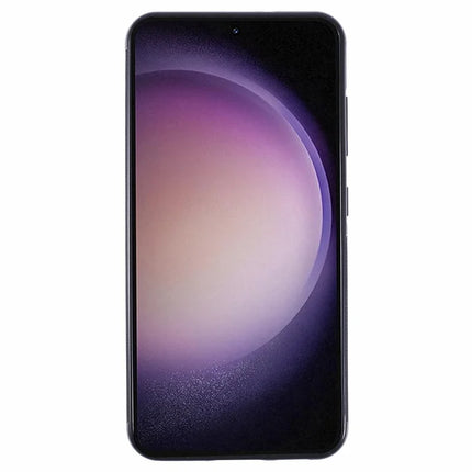 For Samsung Galaxy S23 Magnetic Case Forged Texture Aramid Fiber+TPU Anti-Slip Phone Cover