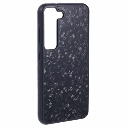 For Samsung Galaxy S23 Magnetic Case Forged Texture Aramid Fiber+TPU Anti-Slip Phone Cover