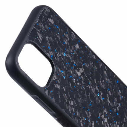 For iPhone 11 Magnetic Case Forged Texture Aramid Fiber+TPU Anti-Slip Phone Cover
