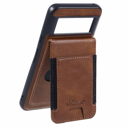 SUTENI H17 For Google Pixel 8a Case Compatible with MagSafe Card Holder Kickstand Phone Cover