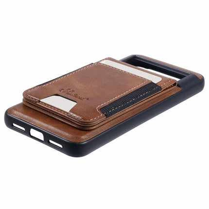 SUTENI H17 For Google Pixel 8a Case Compatible with MagSafe Card Holder Kickstand Phone Cover