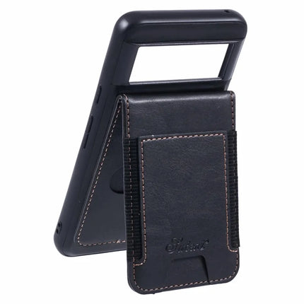 SUTENI H17 For Google Pixel 8a Case Compatible with MagSafe Card Holder Kickstand Phone Cover