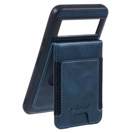 SUTENI H17 For Google Pixel 8a Case Compatible with MagSafe Card Holder Kickstand Phone Cover