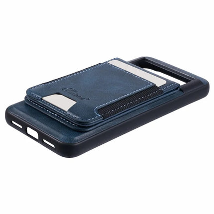 SUTENI H17 For Google Pixel 8a Case Compatible with MagSafe Card Holder Kickstand Phone Cover