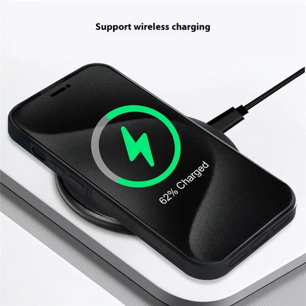 For Samsung Galaxy S23 Ultra Magnetic Case Forged Texture Aramid Fiber+TPU Anti-Slip Phone Cover
