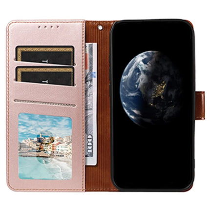 For Samsung Galaxy A55 5G Case RFID Blocking PU Leather Wallet Flip Phone Cover with Wrist Strap