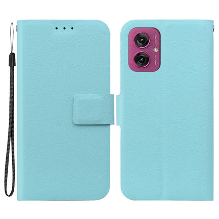 For Motorola Moto G55 5G Case Ultra-Thin PU Leather + TPU Phone Cover with Card Slot - Green