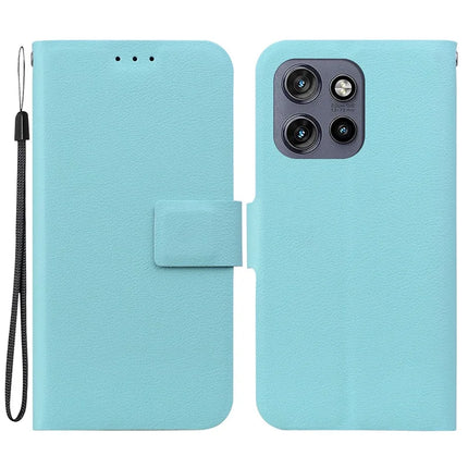 For Motorola Edge 50 Neo 5G / Moto S50 5G / Thinkphone 25 5G Case Ultra-Thin PU Leather + TPU Phone Cover with Card Slot - Green