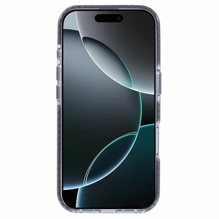 For iPhone 16 Pro Max Clear Case TPU+PC Shockproof Phone Back Cover