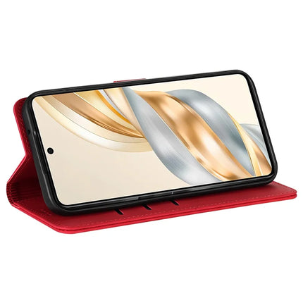 AZNS For Honor X60 Pro 5G Case PU Leather Wallet Phone Cover