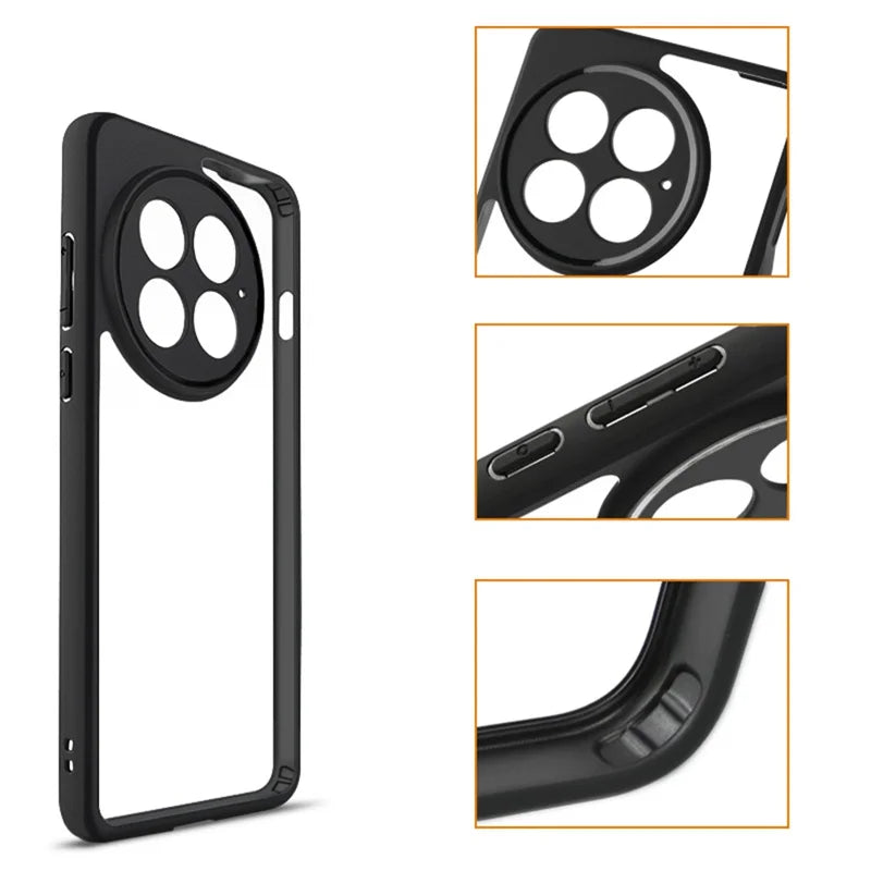 ShopCaseCart Case OnePlus 13 Protective cover Impact-resistant PC+TPU Clear Back Phone Guard
