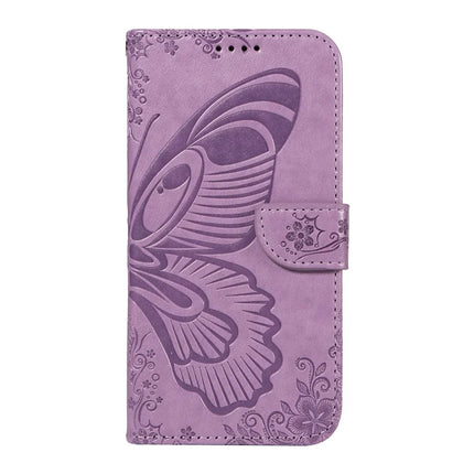 For Motorola Moto G55 5G Case Butterfly Pattern Leather Wallet Flip Phone Cover