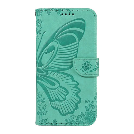 For Motorola Moto G55 5G Case Butterfly Pattern Leather Wallet Flip Phone Cover