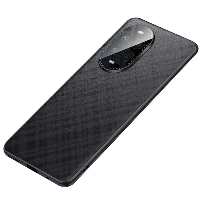 For Huawei nova 13 Pro 5G Case Drop Resistant PU Leather+TPU Phone Cover - Black