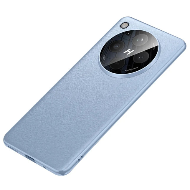 For Oppo Find X8 5G Case Drop Resistant PU Leather+TPU Phone Cover - Blue