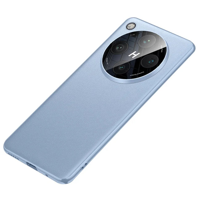 For Oppo Find X8 Pro 5G Case Drop Resistant PU Leather+TPU Phone Cover - Blue