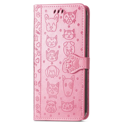 For Motorola Edge 50 Neo 5G / Moto S50 5G / Thinkphone 25 5G Case Leather Wallet Flip Phone Cover Cute Cat Dog Pattern