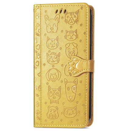For Motorola Edge 50 Neo 5G / Moto S50 5G / Thinkphone 25 5G Case Leather Wallet Flip Phone Cover Cute Cat Dog Pattern