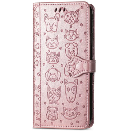 For Motorola Edge 50 Neo 5G / Moto S50 5G / Thinkphone 25 5G Case Leather Wallet Flip Phone Cover Cute Cat Dog Pattern