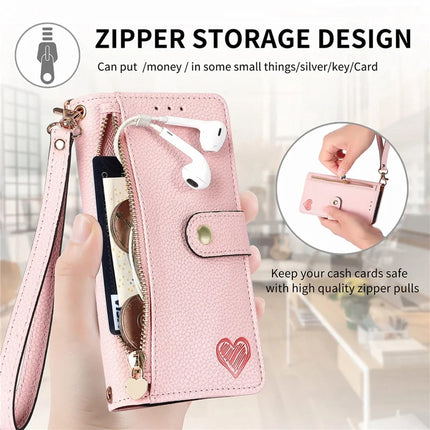 For Motorola Edge 50 Neo 5G / Moto S50 5G / Thinkphone 25 5G Case RFID Blocking Zipper Pocket Leather Wallet Phone Cover