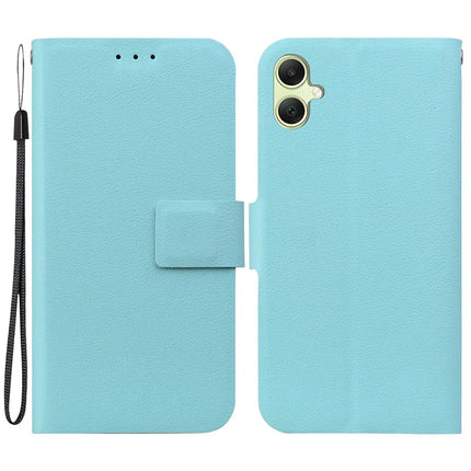 For Samsung Galaxy A05 4G Case Ultra-Thin PU Leather + TPU Phone Cover with Card Slot - Green