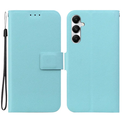 For Samsung Galaxy A05s 4G Case Ultra-Thin PU Leather + TPU Phone Cover with Card Slot - Green
