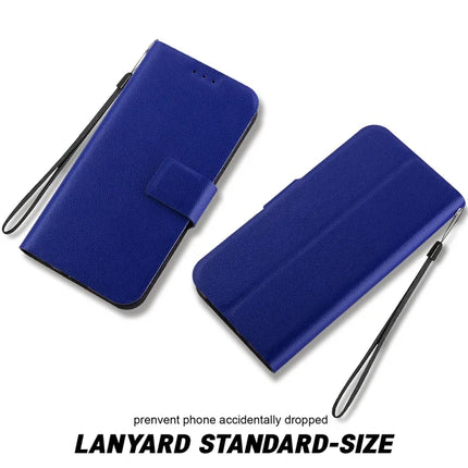 For Samsung Galaxy A06 Case Ultra-Thin PU Leather + TPU Phone Cover with Card Slot