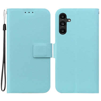 For Samsung Galaxy A15 5G / 4G Case Ultra-Thin PU Leather + TPU Phone Cover with Card Slot - Green