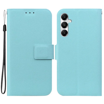 For Samsung Galaxy A35 5G Case Ultra-Thin PU Leather + TPU Phone Cover with Card Slot - Green