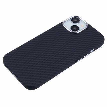 For iPhone 13 Case Compatible with MagSafe Carbon Fiber Texture Water-Transfer PC Phone Cover