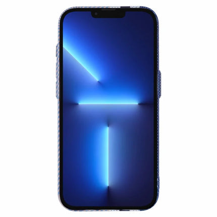 For iPhone 13 Pro Max Case Compatible with MagSafe Carbon Fiber Texture Water-Transfer PC Phone Cover