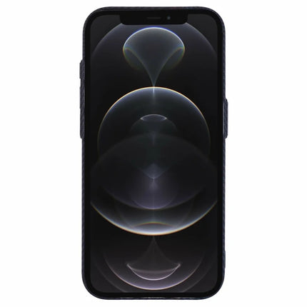 For iPhone 12 Pro Max Case Compatible with MagSafe Carbon Fiber Texture Water-Transfer PC Phone Cover
