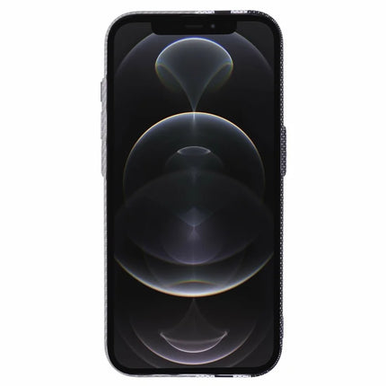 For iPhone 12 Pro Max Case Compatible with MagSafe Carbon Fiber Texture Water-Transfer PC Phone Cover