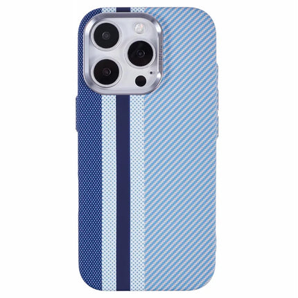 For iPhone 16 Pro Max Case Compatible with MagSafe Carbon Fiber Texture Water-Transfer PC Phone Cover