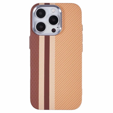 For iPhone 16 Pro Max Case Compatible with MagSafe Carbon Fiber Texture Water-Transfer PC Phone Cover