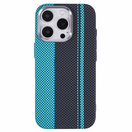For iPhone 16 Pro Max Case Compatible with MagSafe Carbon Fiber Texture Water-Transfer PC Phone Cover