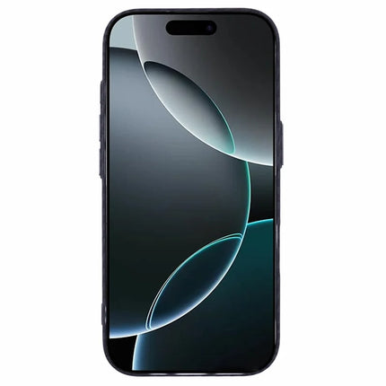 For iPhone 16 Pro Max Case Compatible with MagSafe Carbon Fiber Texture Water-Transfer PC Phone Cover
