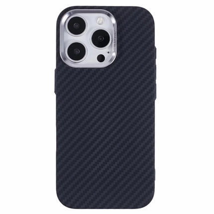 For iPhone 16 Pro Max Case Compatible with MagSafe Carbon Fiber Texture Water-Transfer PC Phone Cover