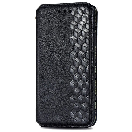 For Oppo F27 5G Case Rhombus Imprint PU Leather Wallet Phone Cover