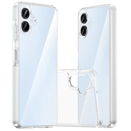 For Samsung Galaxy A06 Case PC + TPU Shockproof Clear Phone Cover