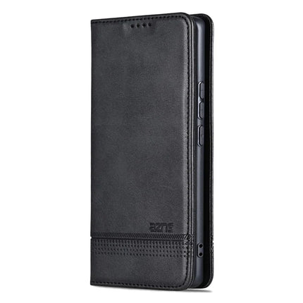AZNS For Honor X60 5G Case Cowhide Texture PU Leather Wallet Phone Cover