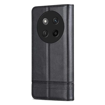 AZNS For Honor X60 Pro 5G Case Cowhide Texture PU Leather Wallet Phone Cover