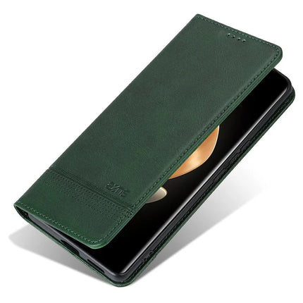 AZNS For Honor X60 Pro 5G Case Cowhide Texture PU Leather Wallet Phone Cover
