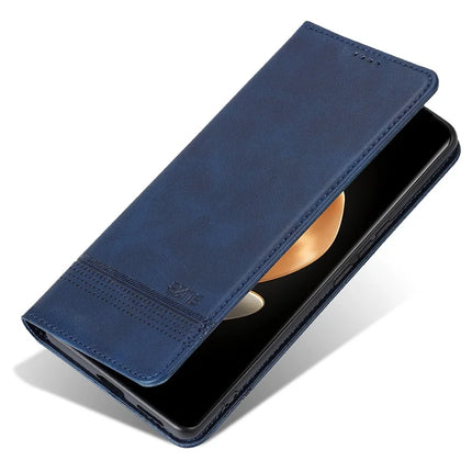 AZNS For Honor X60 Pro 5G Case Cowhide Texture PU Leather Wallet Phone Cover