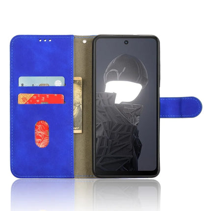 For HMD Fusion 5G Leather Case Skin-Feel Anti-Drop Wallet Flip Phone Cover