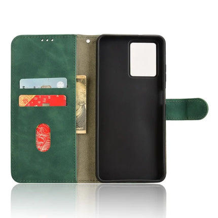 For HMD Fusion 5G Leather Case Skin-Feel Anti-Drop Wallet Flip Phone Cover