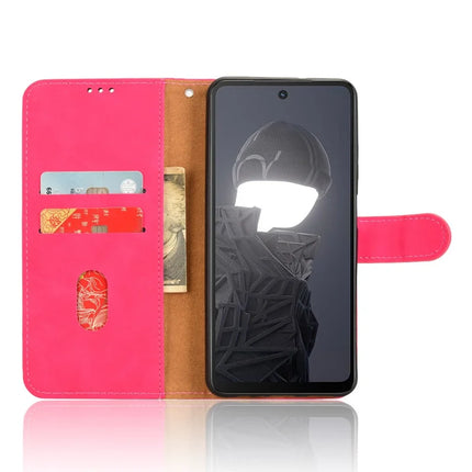 For HMD Fusion 5G Leather Case Skin-Feel Anti-Drop Wallet Flip Phone Cover