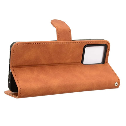 For HMD Fusion 5G Leather Case Skin-Feel Anti-Drop Wallet Flip Phone Cover
