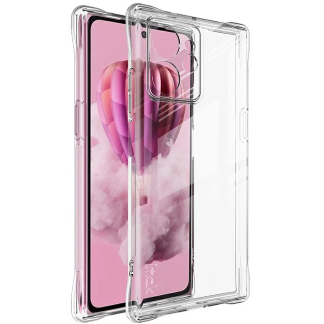 IMAK For HMD Skyline Case TPU Phone Cover Airbag Shockproof Protection - Transparent
